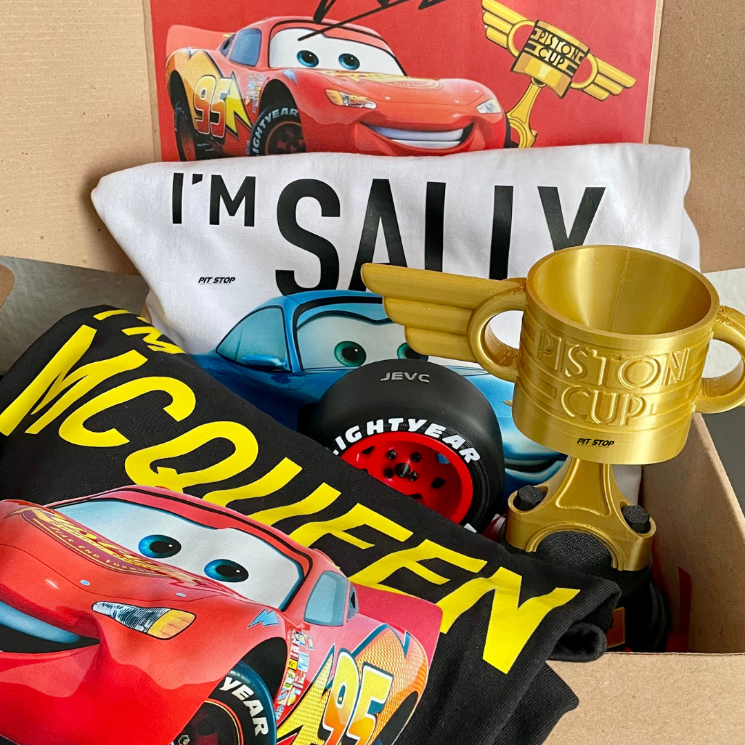 Kit Rayo McQueen + Playeras