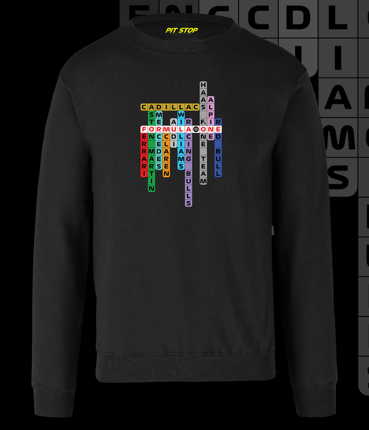 Hoodie Crucigrama F1 2026