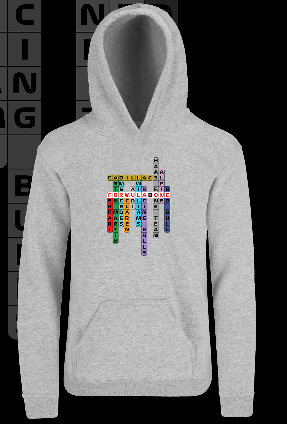 Sudadera Crucigrama F1 2026