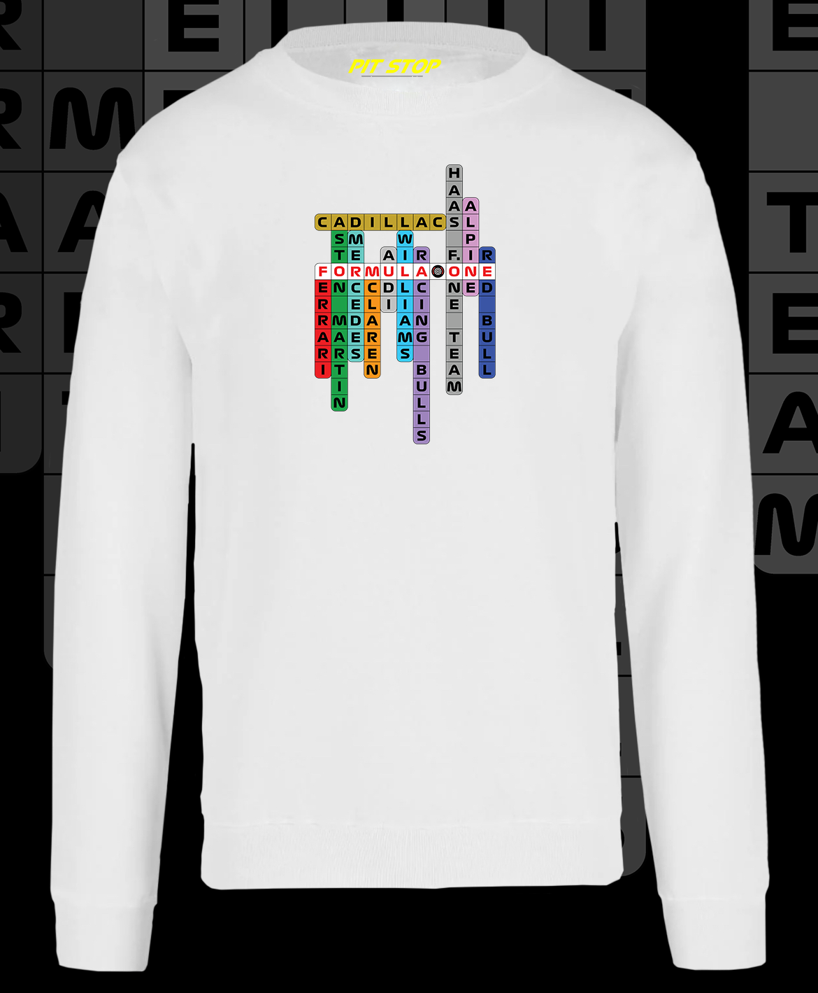 Hoodie Crucigrama F1 2026