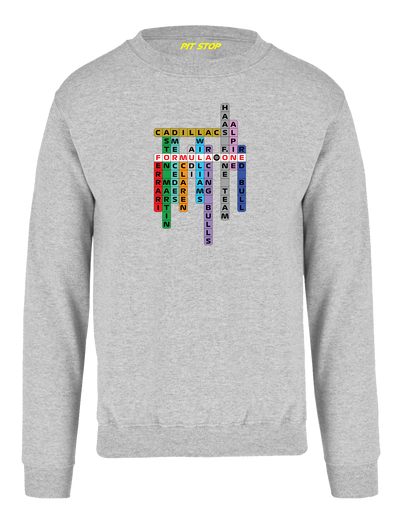 Hoodie Crucigrama F1 2026