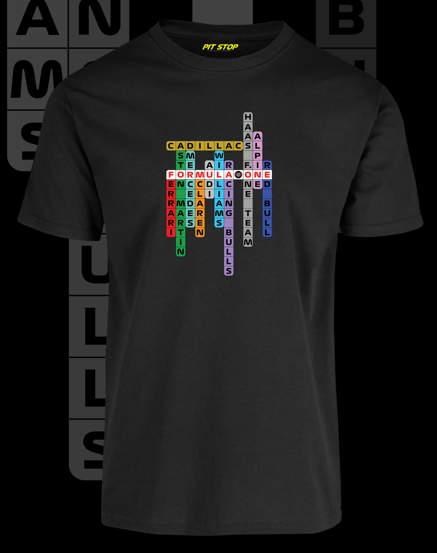 Playera Crucigrama F1 2026