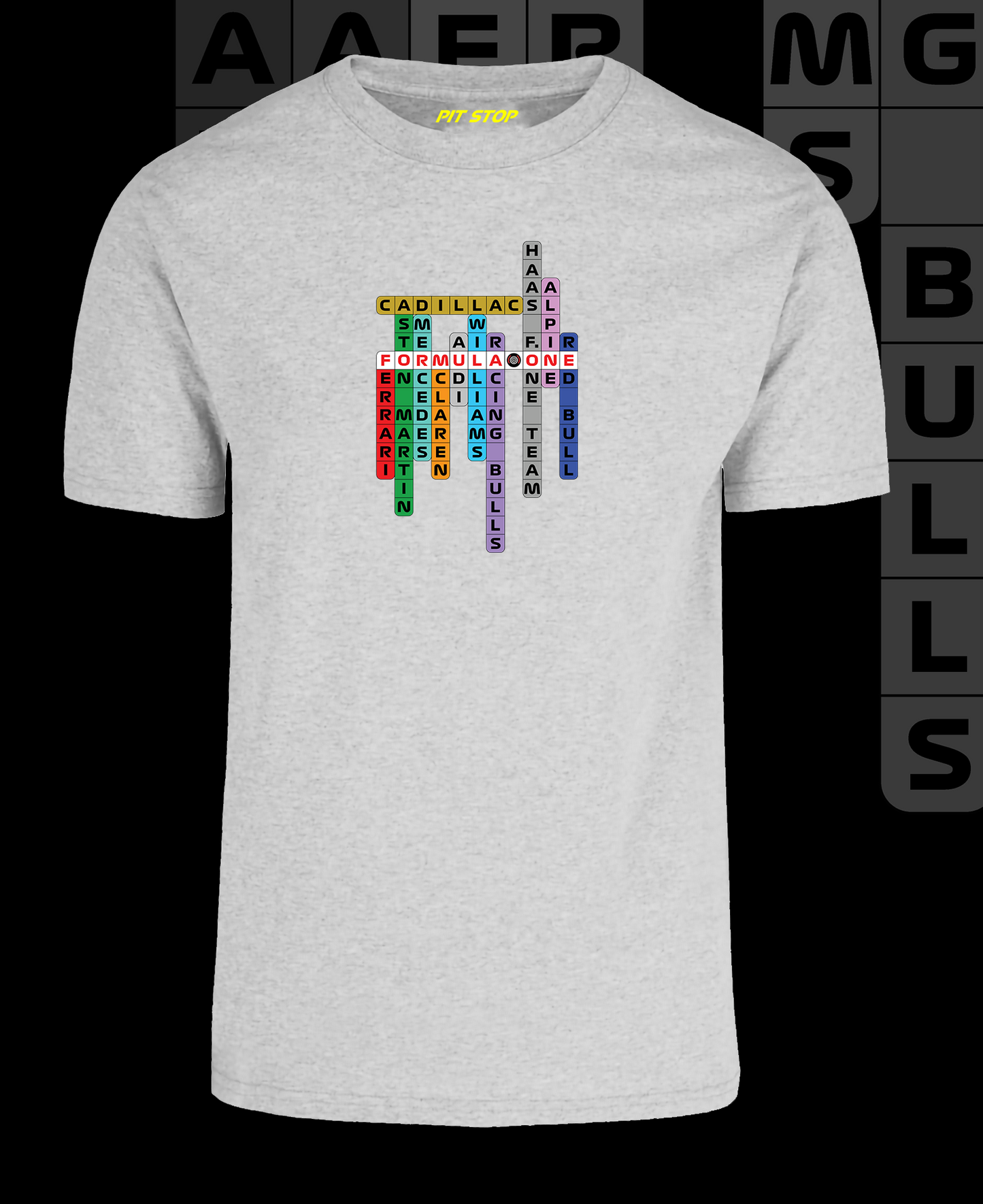 Playera Crucigrama F1 2026