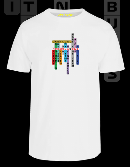 Playera Crucigrama F1 2026
