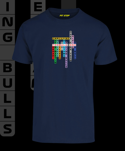 Playera Crucigrama F1 2026