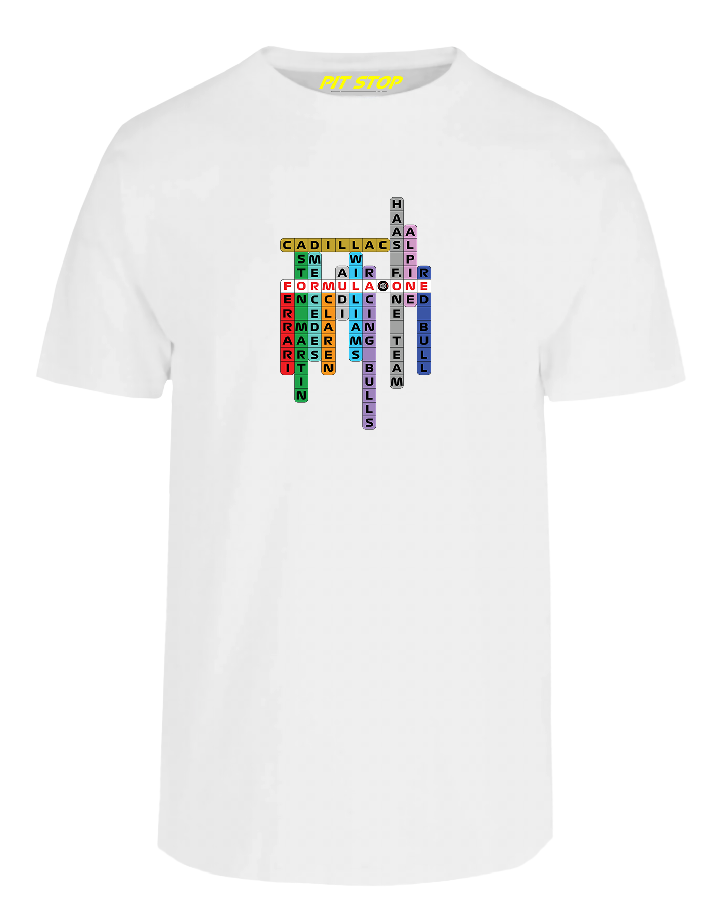 Playera Crucigrama F1 2026