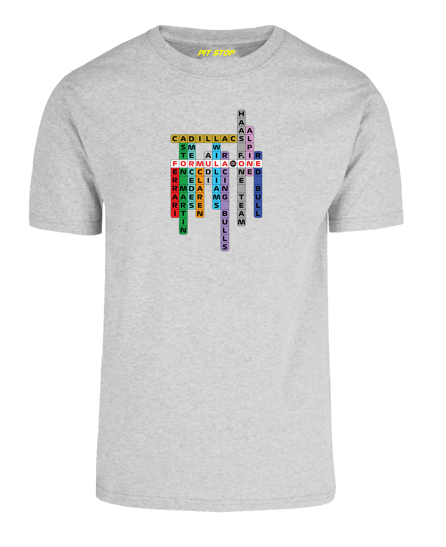 Playera Crucigrama F1 2026