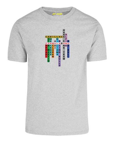 Playera Crucigrama F1 2026