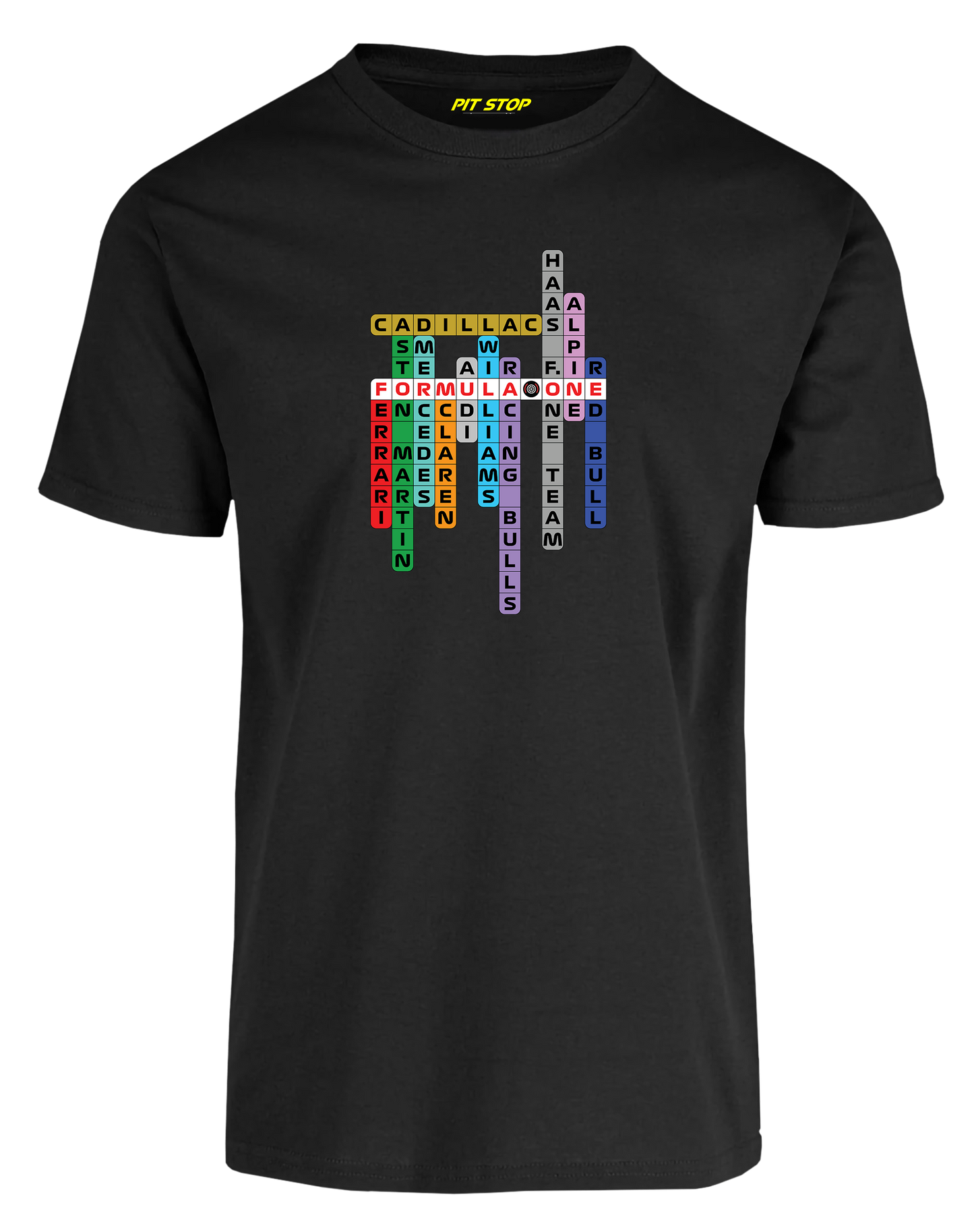 Playera Crucigrama F1 2026