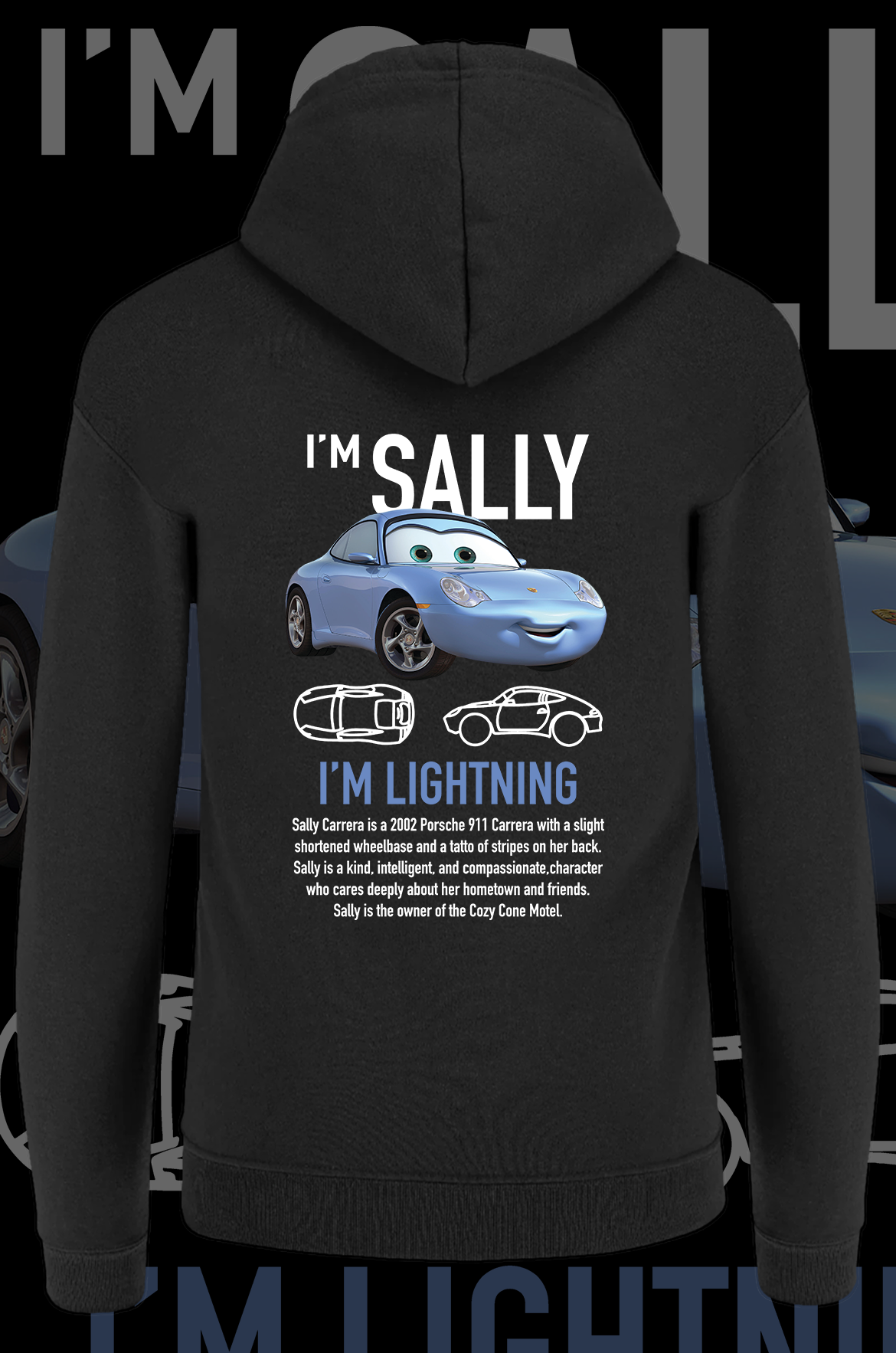 Sudadera Cars