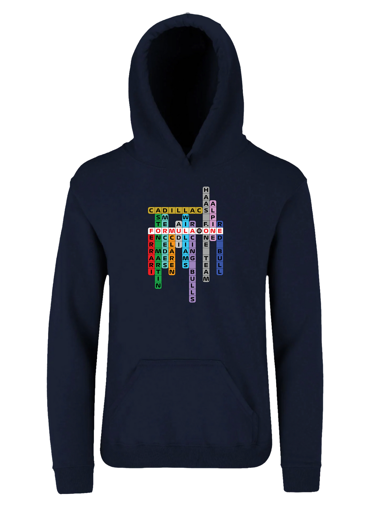 Sudadera Crucigrama F1 2026