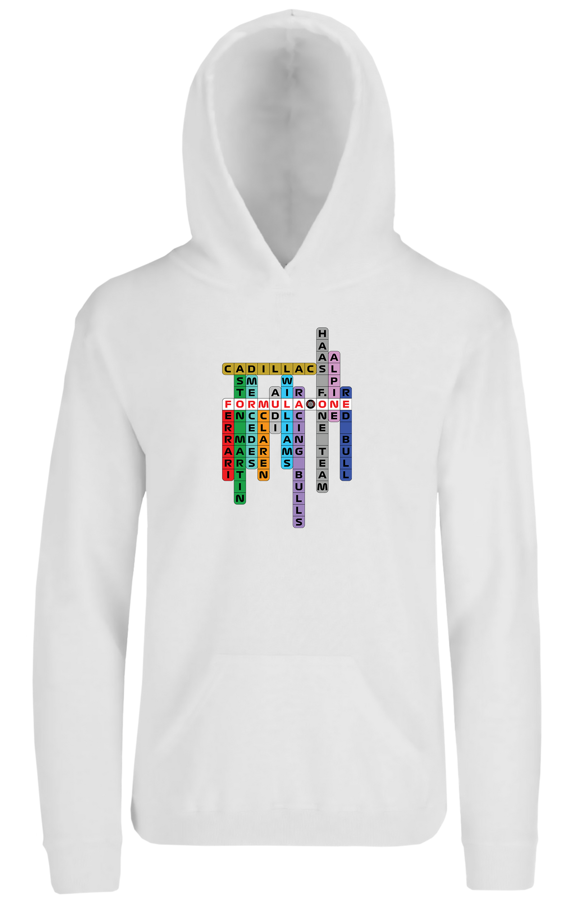 Sudadera Crucigrama F1 2026